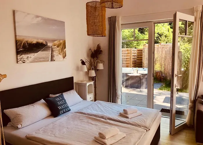 Gartenloft Mit Outdoor Whirlpool Und Garten Tatil Evi Petershagen-Eggersdorf