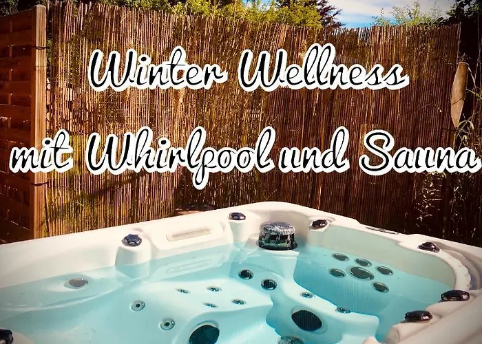 بيت للعطل Gartenloft Mit Outdoor Whirlpool Und Garten Petershagen-Eggersdorf